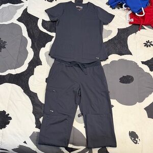 Grey’s Anatomy Dark Gray Scrub Set